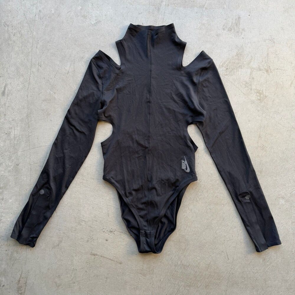 Nike Lab Women’s Size Medium City Ready Bodysuit Black AH7234-010 Beach